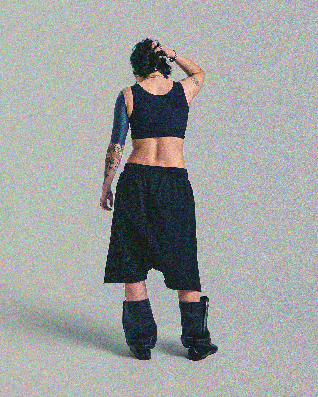 Émis Drop Crotch Shorts