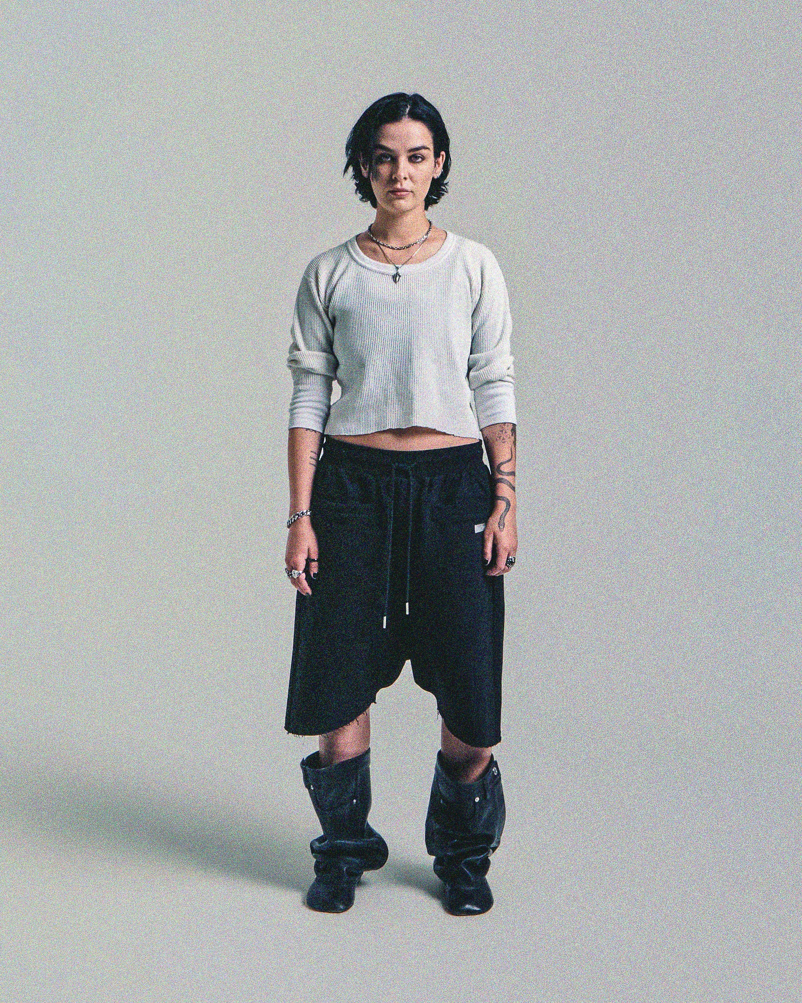 Émis Drop Crotch Shorts