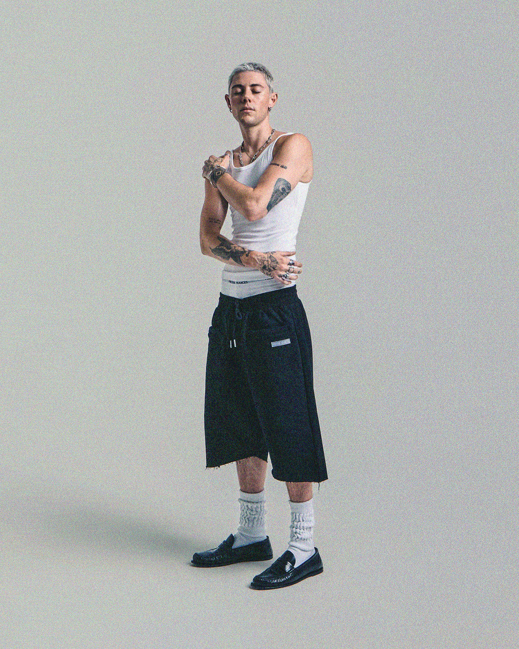 Émis Drop Crotch Shorts