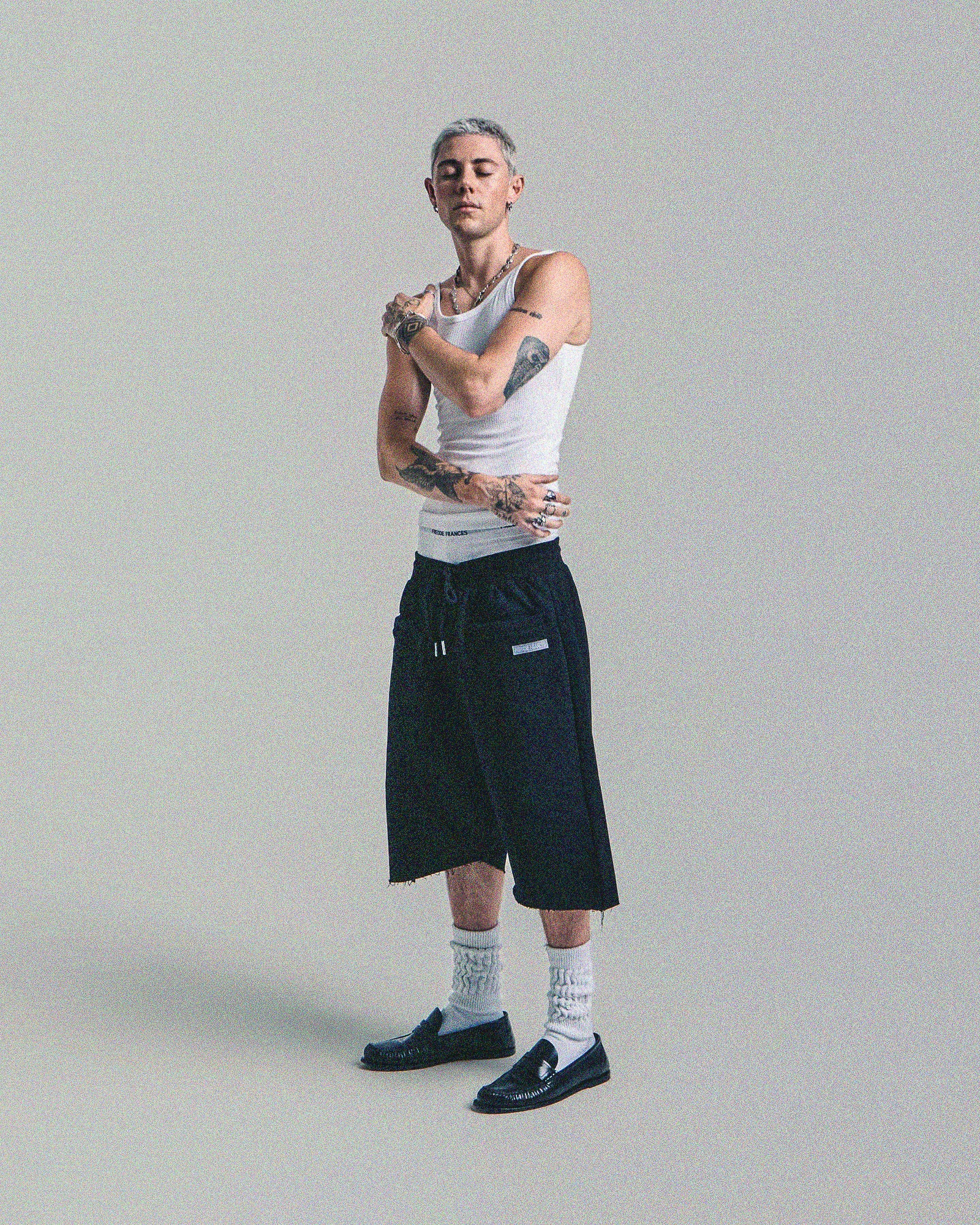 Émis Drop Crotch Shorts