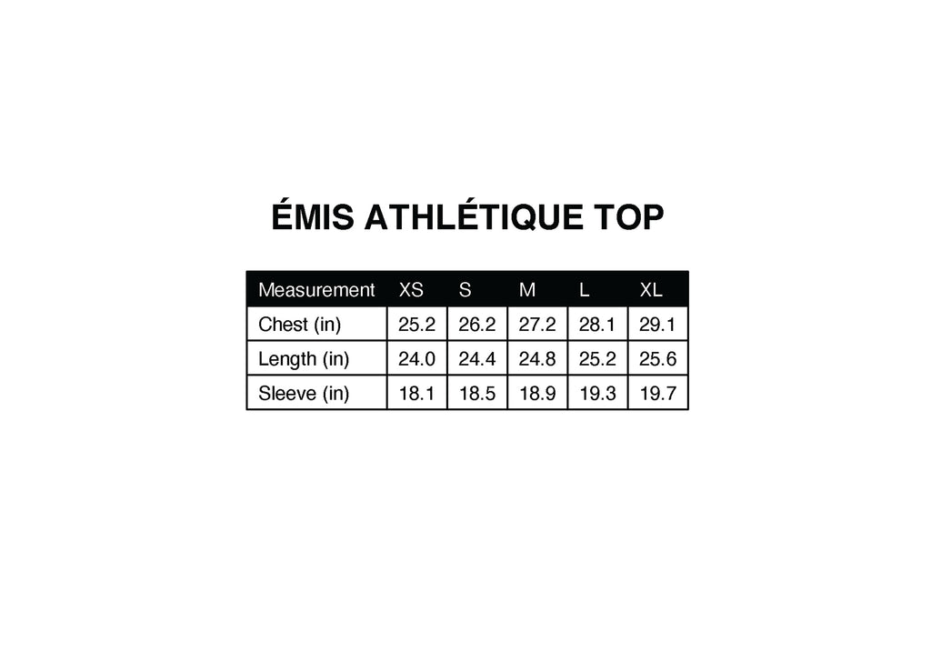 Émis Short Sleeve Athlétique Top