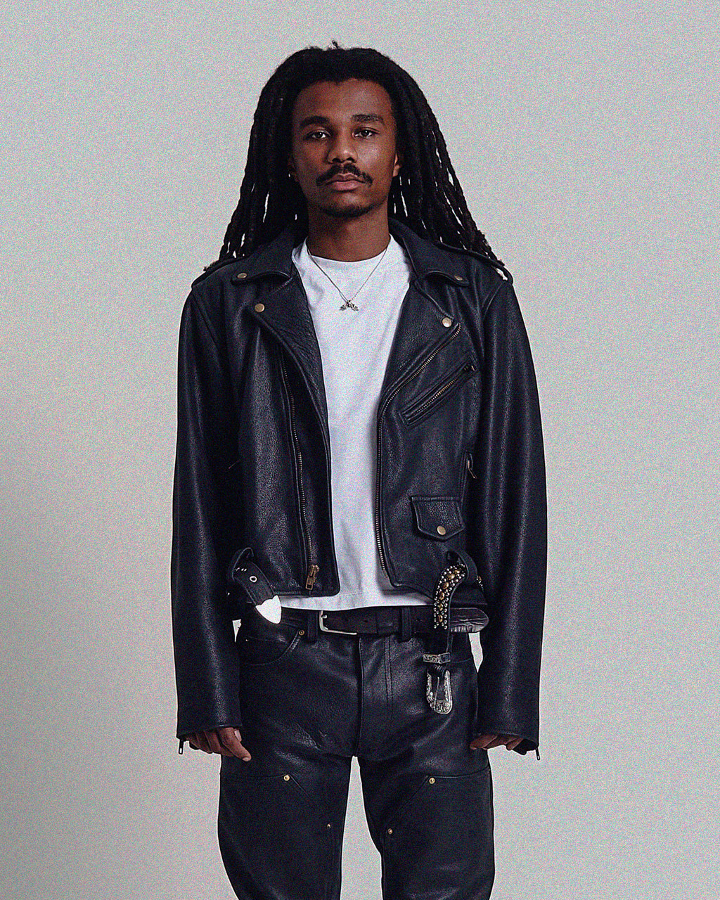 "Cavalier" Perfecto Leather Jacket