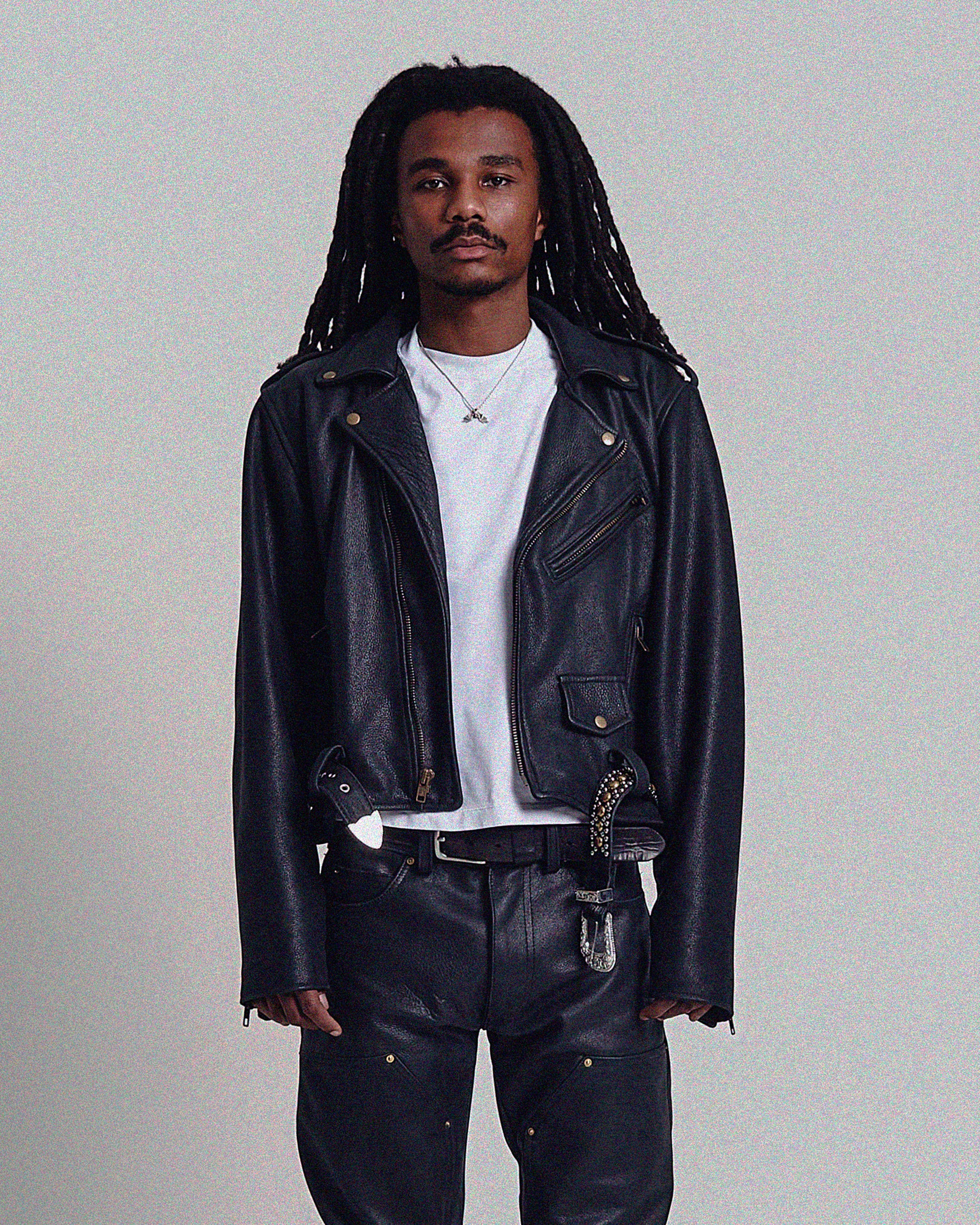 "Cavalier" Perfecto Leather Jacket