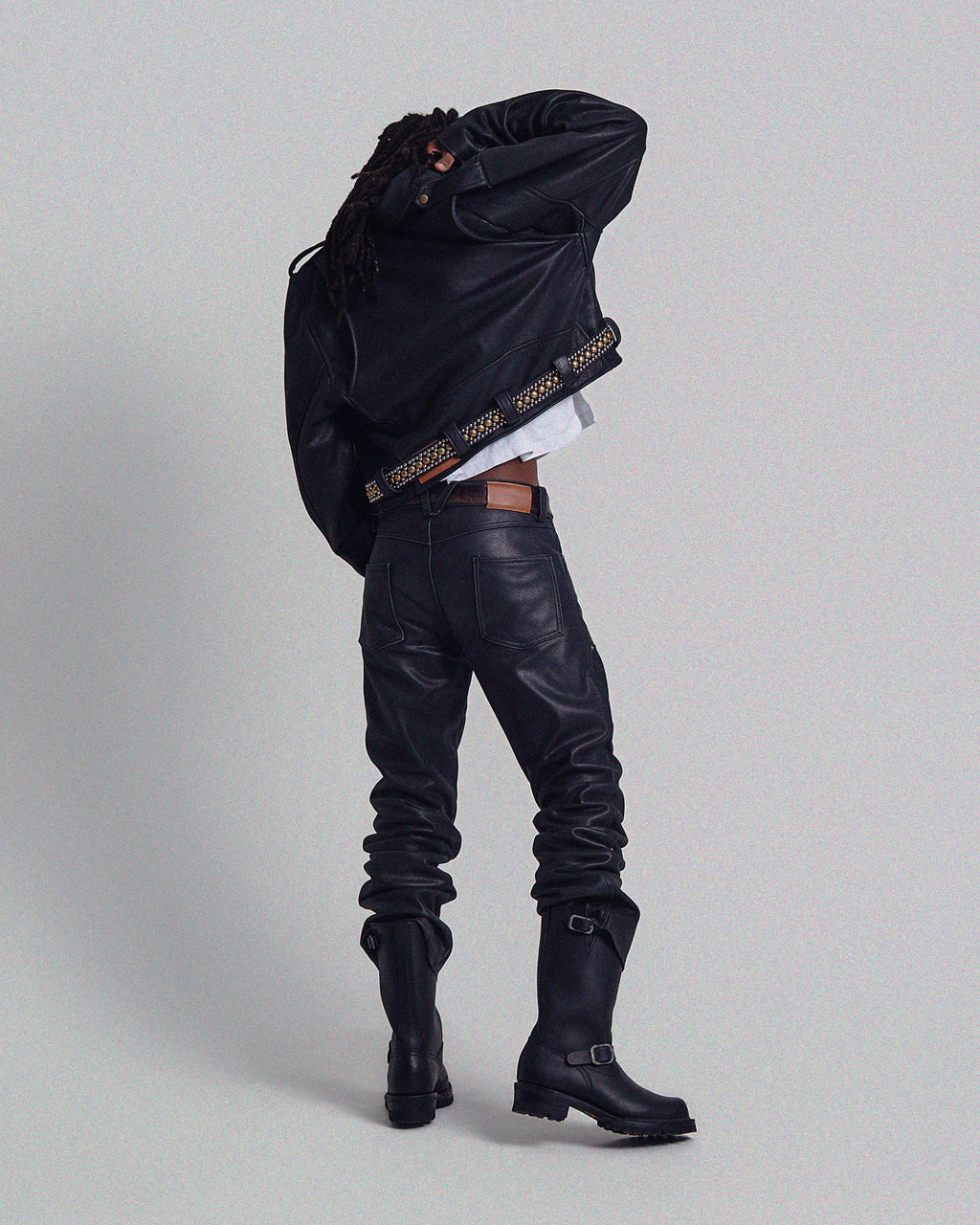 "Cavalier" Perfecto Leather Jacket