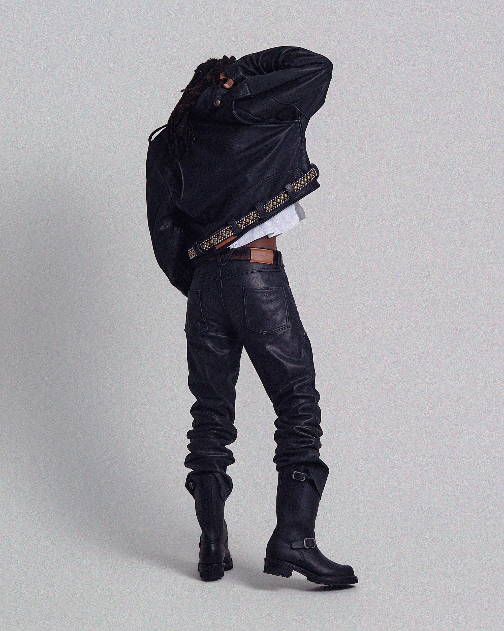"Cavalier" Perfecto Leather Jacket